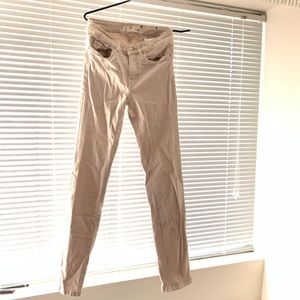 H&M Skinny Jean Beige in Size 4
